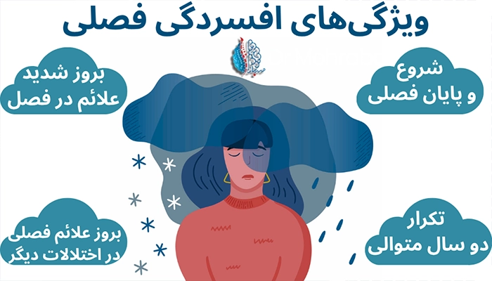 علائم افسردگی فصلی